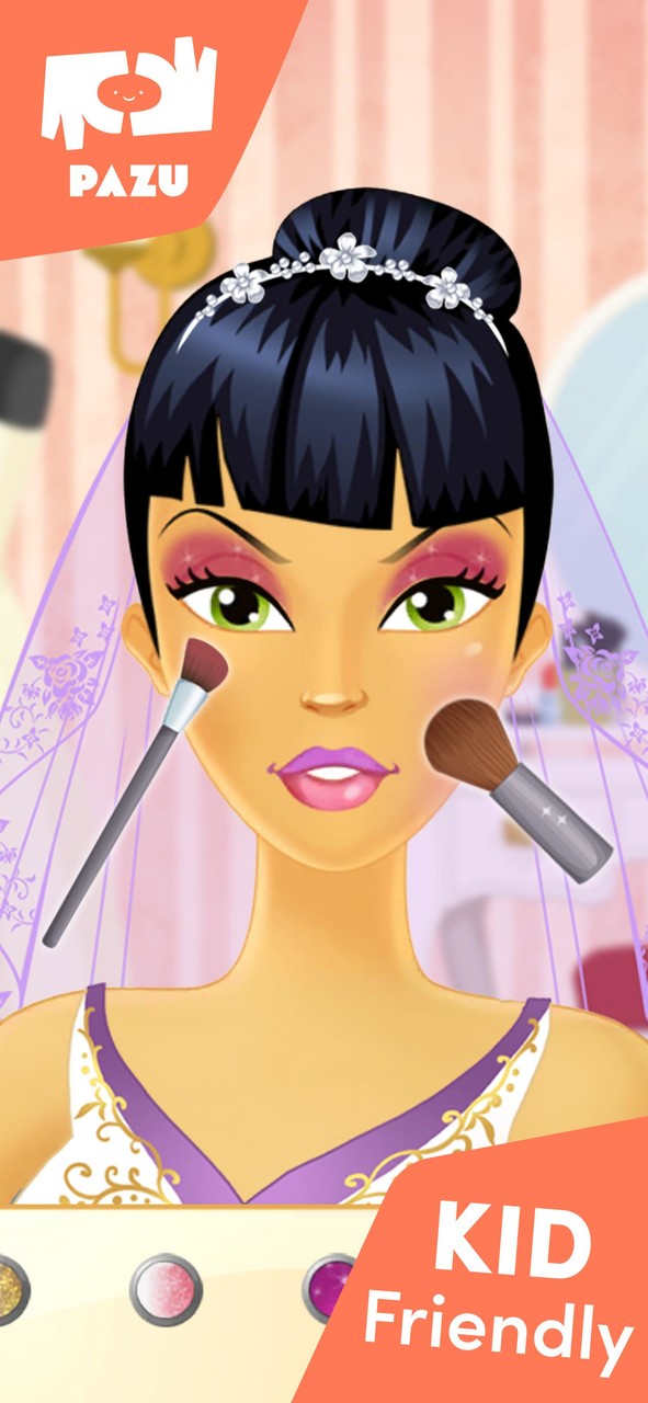 Makeup Girls Wedding Dress up screenshot image 3_Popularmodapk.com