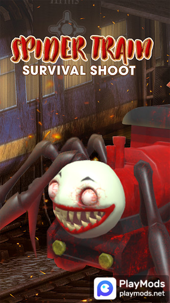 Spider Train: Survival Shoot<span>(Unlimited Money)</span> screenshot image 1_Popularmodapk.com