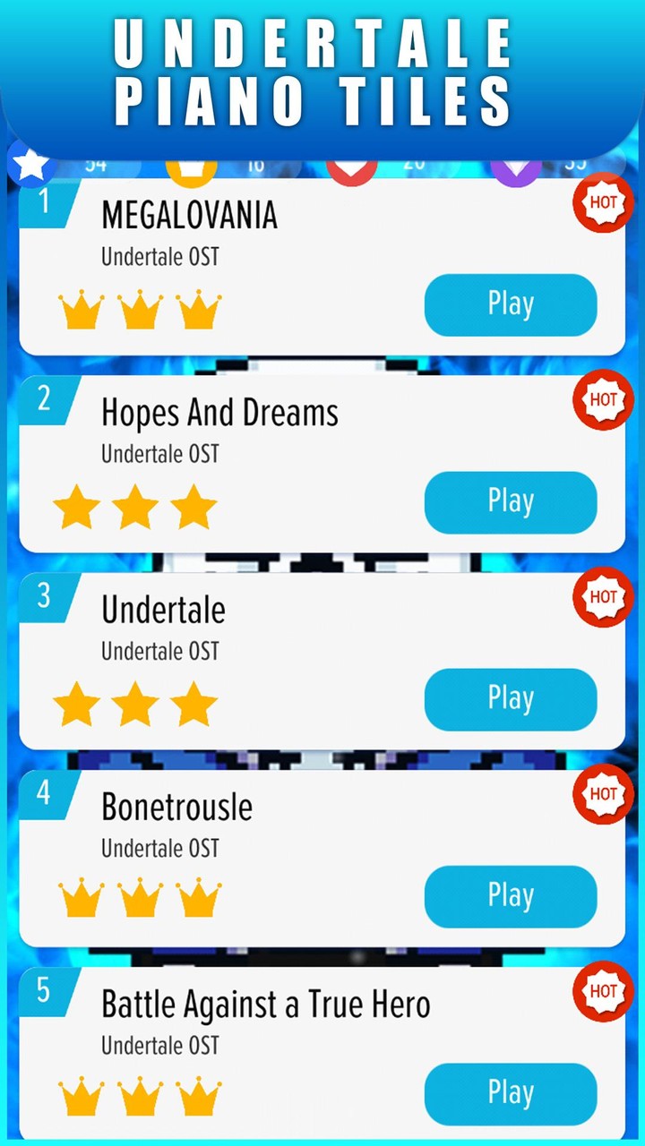 Piano Tiles: MEGALOVANIA SANS screenshot image 2_Popularmodapk.com