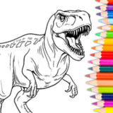 Dino Coloring: Dinosaur games1.9201_Popularmodapk.com