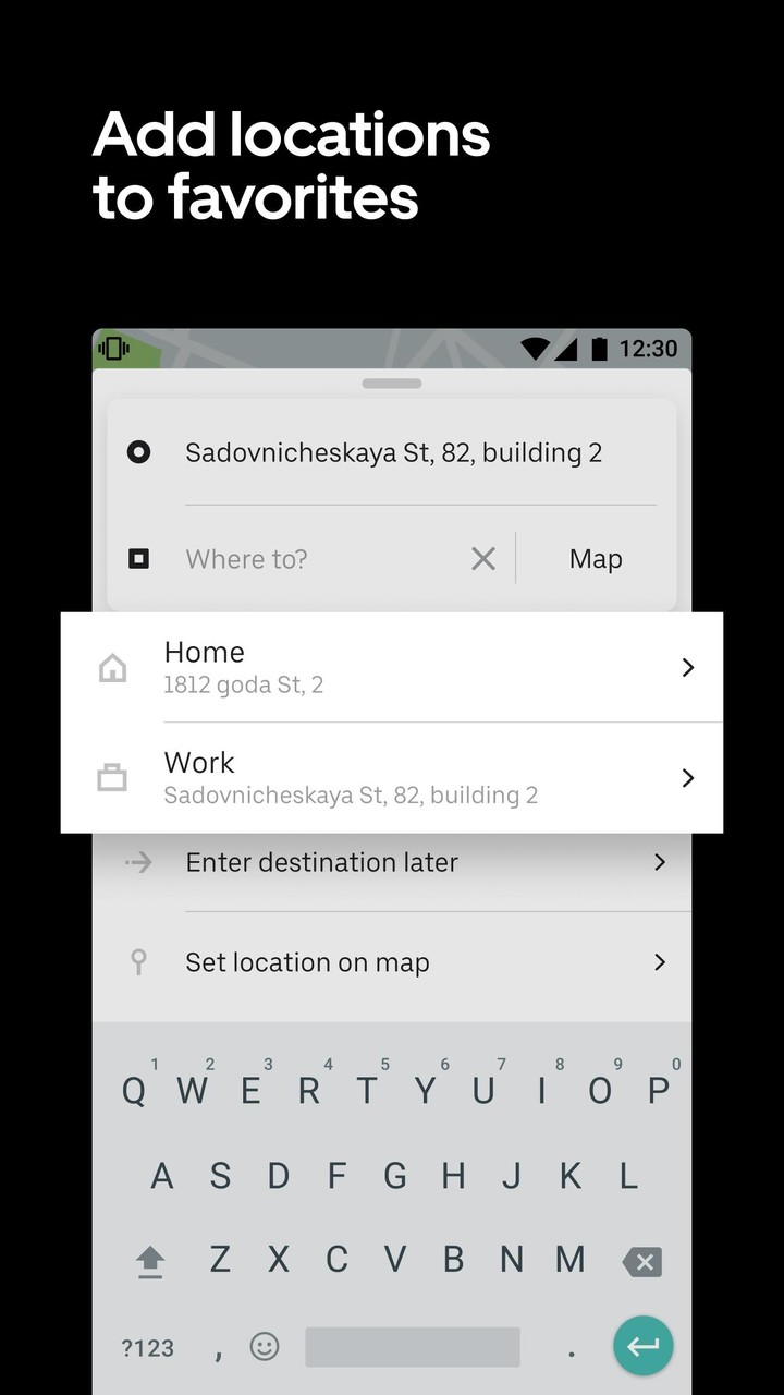 Uber Russia — order taxis screenshot image 9_Popularmodapk.com