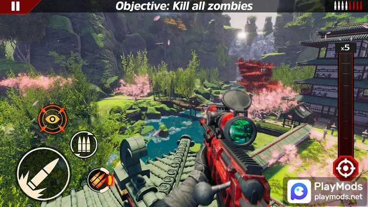 SNIPER ZOMBIE 2: Crime City<span>(Free Shopping)</span> screenshot image 10_Popularmodapk.com