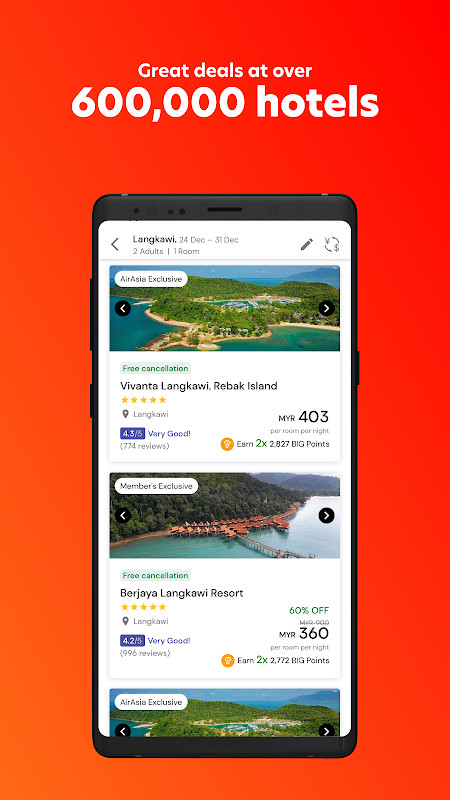 airasia Super App screenshot image 3_Popularmodapk.com