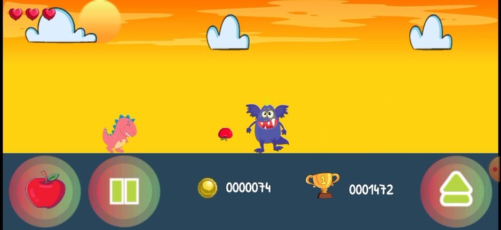 Dino Run screenshot image 2_Popularmodapk.com