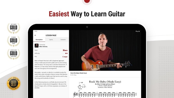 Guitar Lessons by GuitarTricks screenshot image 14_Popularmodapk.com