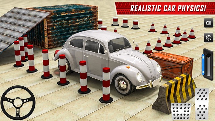 Classic Car Parking: Car Games screenshot image 1_Popularmodapk.com