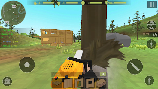 Zombie Hunter: Pixel Survival<span>(Free Craft)</span> screenshot image 2_Popularmodapk.com