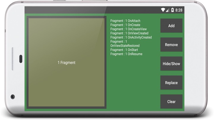 Activity-Fragment : Life Cycle screenshot image 8_Popularmodapk.com