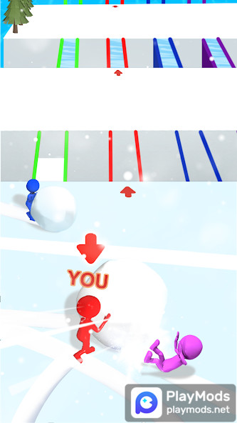 Snow Race: Snow Ball.IO<span>(Unlimited Resources)</span> screenshot image 3_Popularmodapk.com