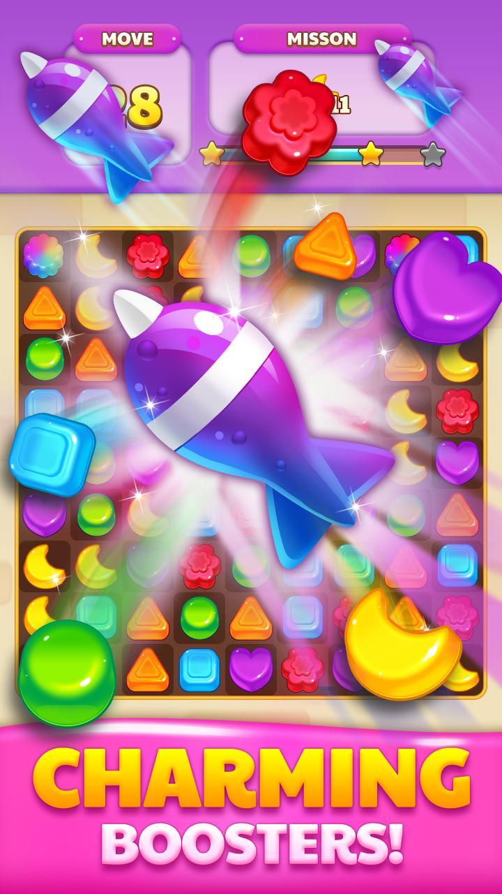 Jelly Drops - Puzzle Game screenshot image 2_Popularmodapk.com