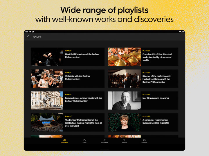 Digital Concert Hall screenshot image 12_Popularmodapk.com