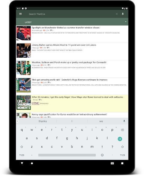 The42.ie Sports News screenshot image 3_Popularmodapk.com