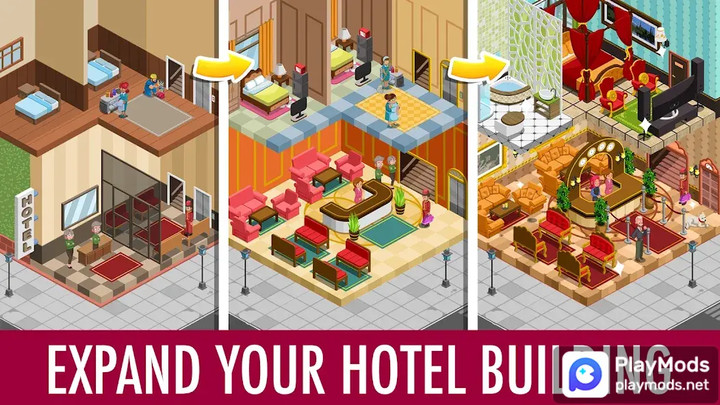 Hotel Tycoon Empire(Unlimited coin) screenshot image 5_Popularmodapk.com
