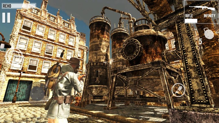 Steampunk Strike Shooting Game screenshot image 3_Popularmodapk.com