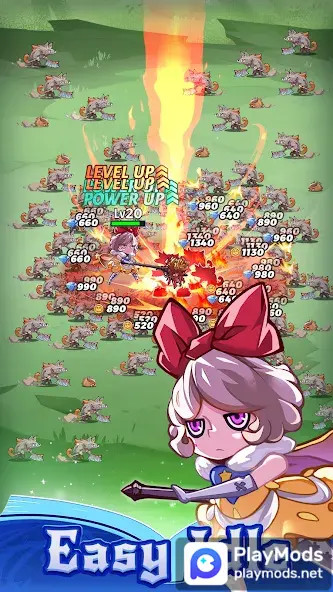 Crazy Green: idle battle run<span>(Unlimited Money)</span> screenshot image 1_Popularmodapk.com