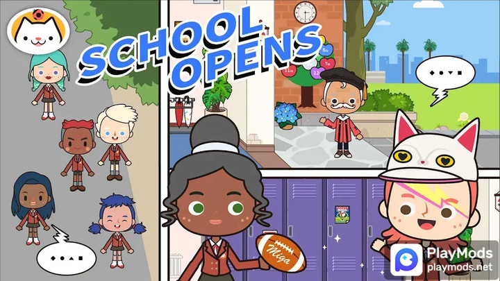 Miga Town My School<span>(Unlocked All maps)</span> screenshot image 1_Popularmodapk.com