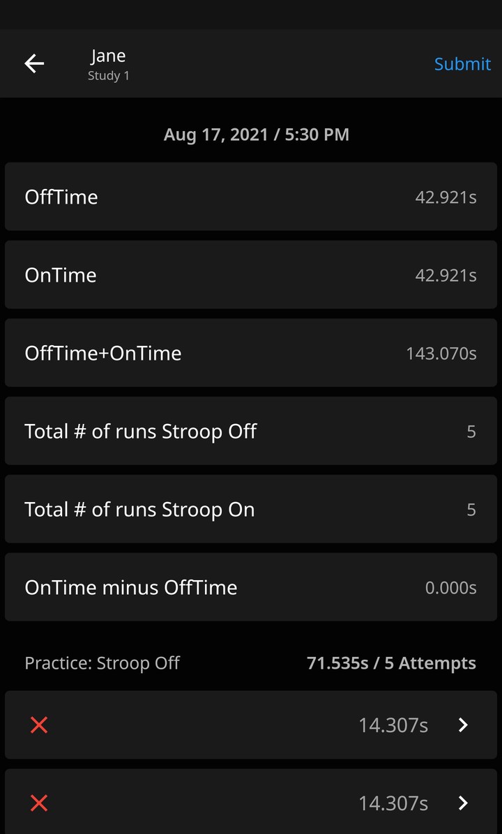 EncephalApp - Stroop Test screenshot image 4_Popularmodapk.com