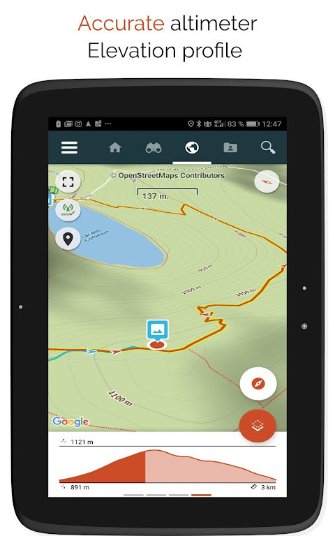 SityTrail hiking trail GPS screenshot image 2_Popularmodapk.com