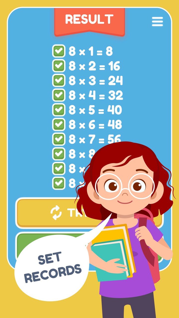 Multiplication Table Math Game screenshot image 4_Popularmodapk.com