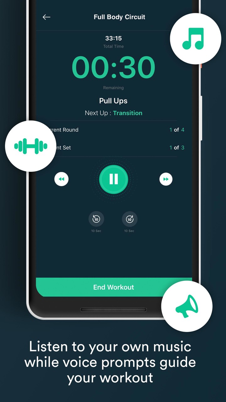 Workout Timer Custom Intervals screenshot image 8_Popularmodapk.com