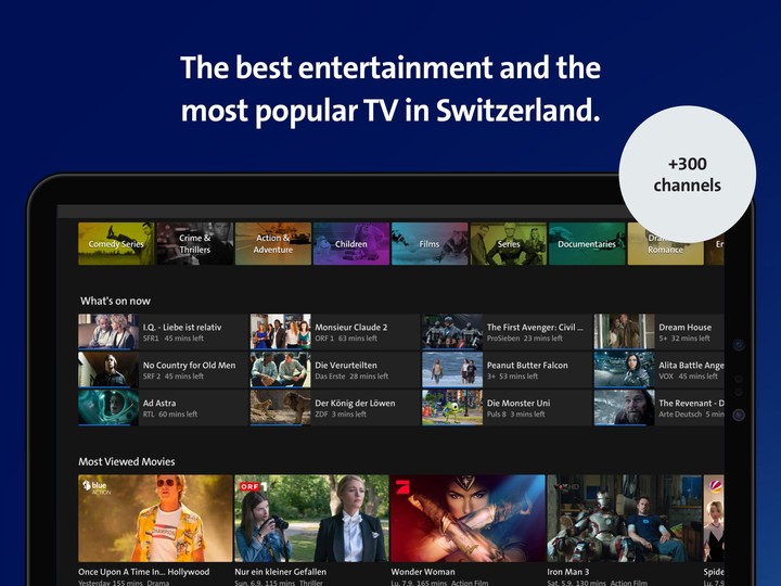 Swisscom blue TV screenshot image 6_Popularmodapk.com