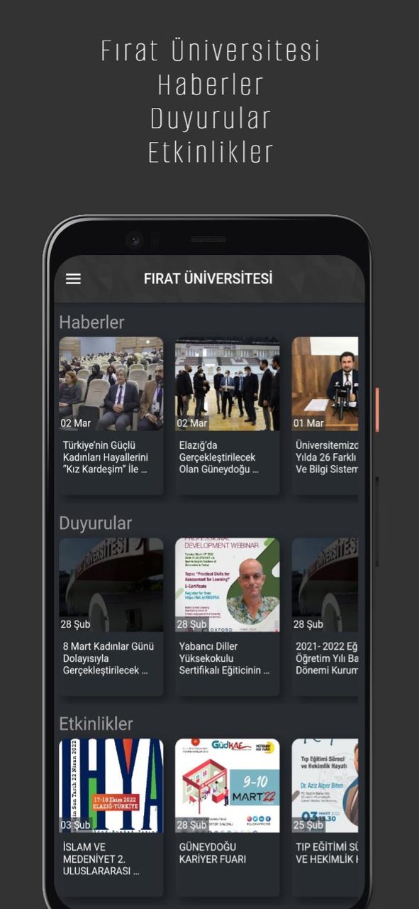Fırat Üniversitesi Duyurular screenshot image 7_Popularmodapk.com