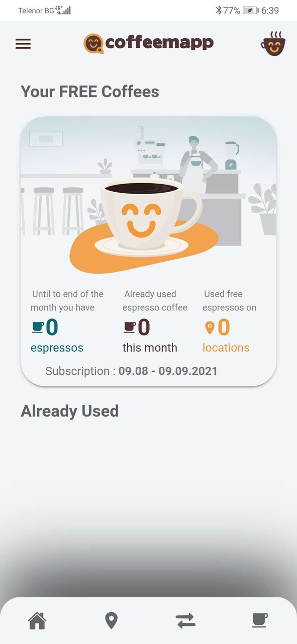 coffeemapp screenshot image 1_Popularmodapk.com