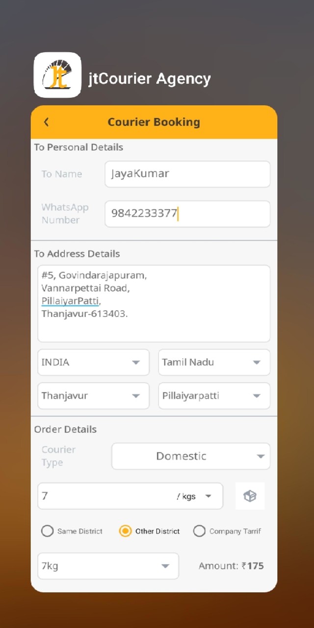 jtCourier Agency screenshot image 20_Popularmodapk.com
