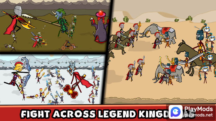 Stickman War: Legend Kingdoms<span>(Unlimited Resources)</span> screenshot image 3_Popularmodapk.com