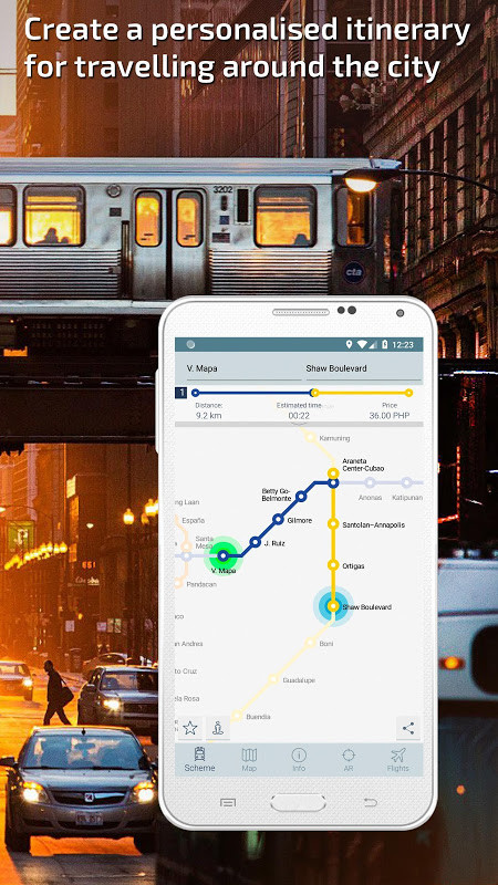 Manila Metro Guide and Subway Route Planner screenshot image 3_Popularmodapk.com