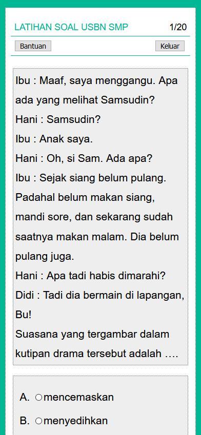 SOAL UN/USBN SMP 2022 LENGKAP screenshot image 15_Popularmodapk.com