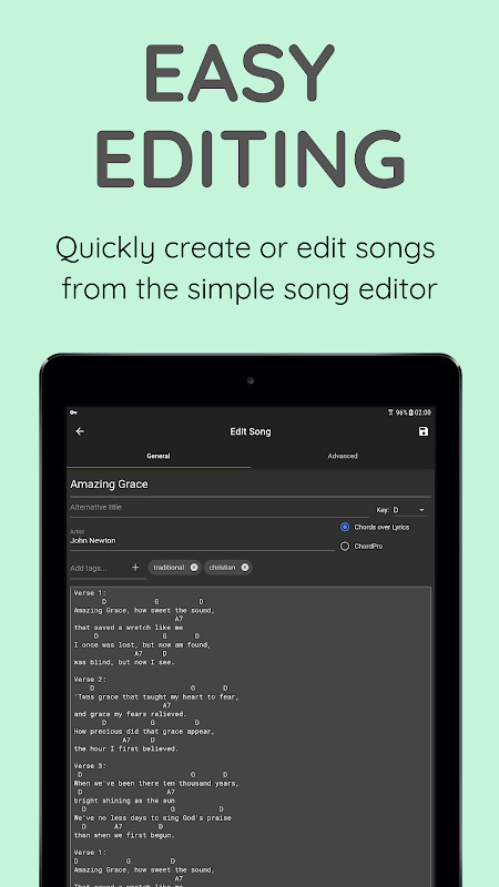 SongbookPro screenshot image 3_Popularmodapk.com