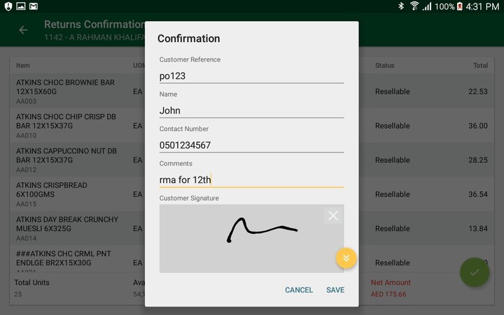 SalesWorx - FSA screenshot image 7_Popularmodapk.com