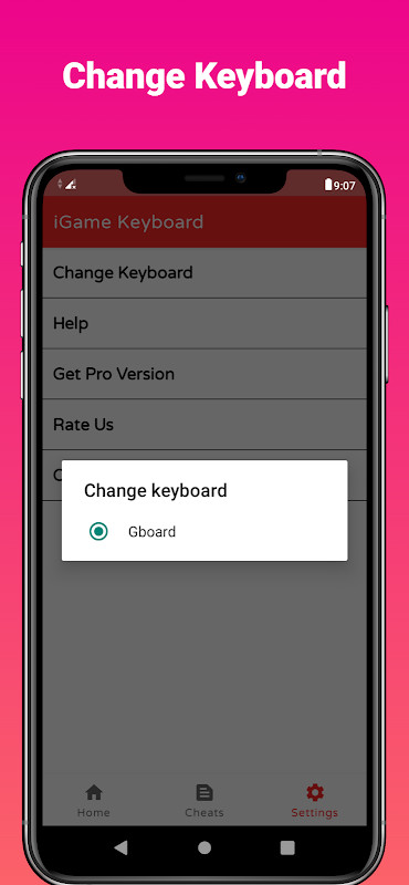 iGame:Game Keyboard for cheats screenshot image 21_Popularmodapk.com