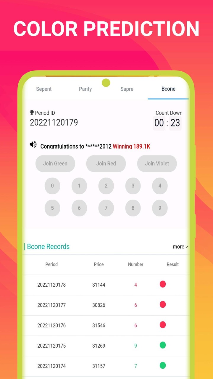 Funmall Color Prediction screenshot image 3_Popularmodapk.com