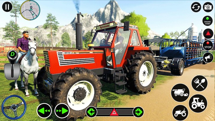 US Tractor Farming Sim Offroad screenshot image 4_Popularmodapk.com
