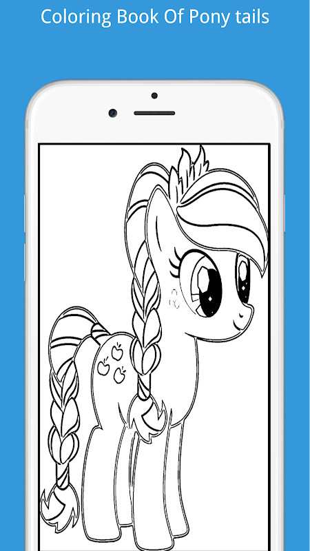 Coloring Book Of Pony tails screenshot image 5_Popularmodapk.com
