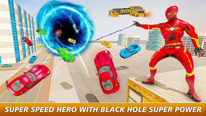Cyber Rope Hero in Spider Game<span>(mod)</span> screenshot image 2_Popularmodapk.com