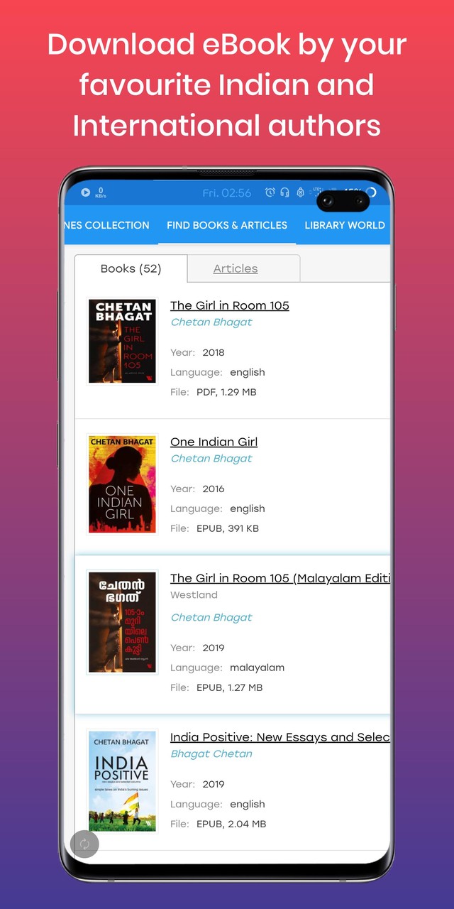 Unlimited Ebook Downloader screenshot image 3_Popularmodapk.com