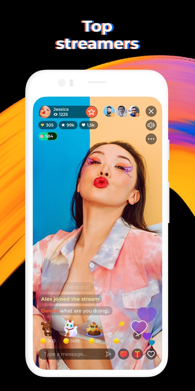 Tubit: Live Video Stream, Chat screenshot image 2_Popularmodapk.com