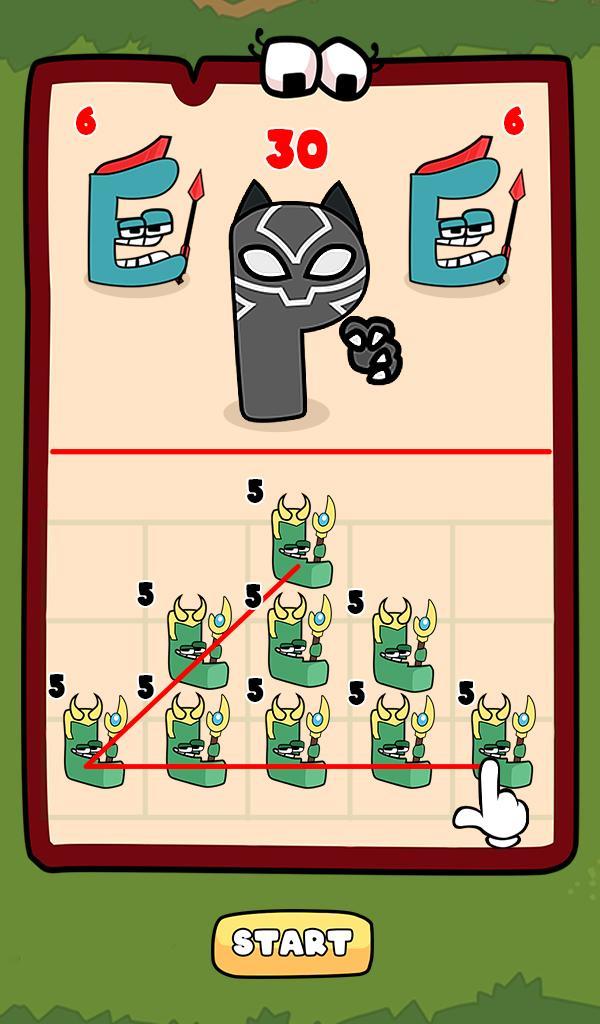 Merge Alphabet 2D Fusion Fight screenshot image 2_Popularmodapk.com