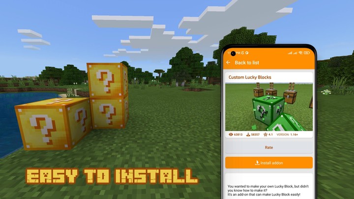 Mods Lucky Block for Minecraft screenshot image 7_Popularmodapk.com