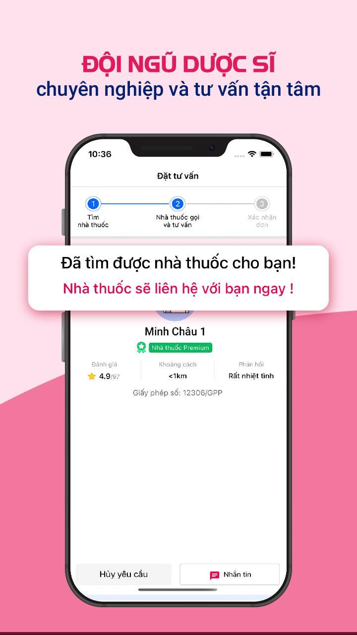 Medigo Tư Vấn Giao Thuốc 24/7 screenshot image 8_Popularmodapk.com