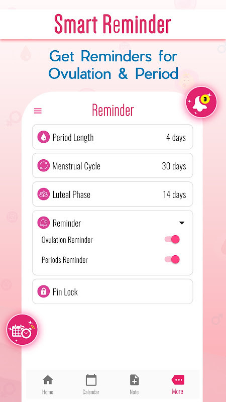 Ovulation Calculator & Tracker screenshot image 3_Popularmodapk.com