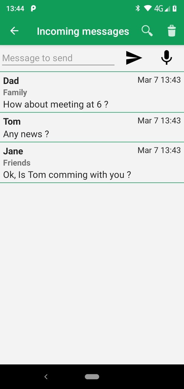 Talking chat messages screenshot image 16_Popularmodapk.com
