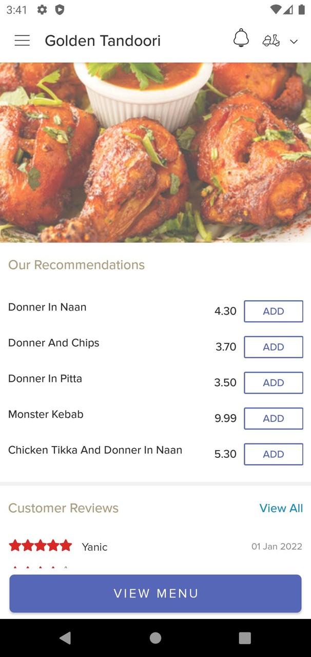 Golden Tandoori screenshot image 2_Popularmodapk.com