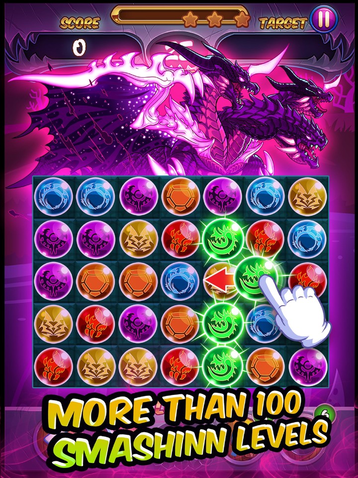 Dragon War Hero Puzzle screenshot image 2_Popularmodapk.com
