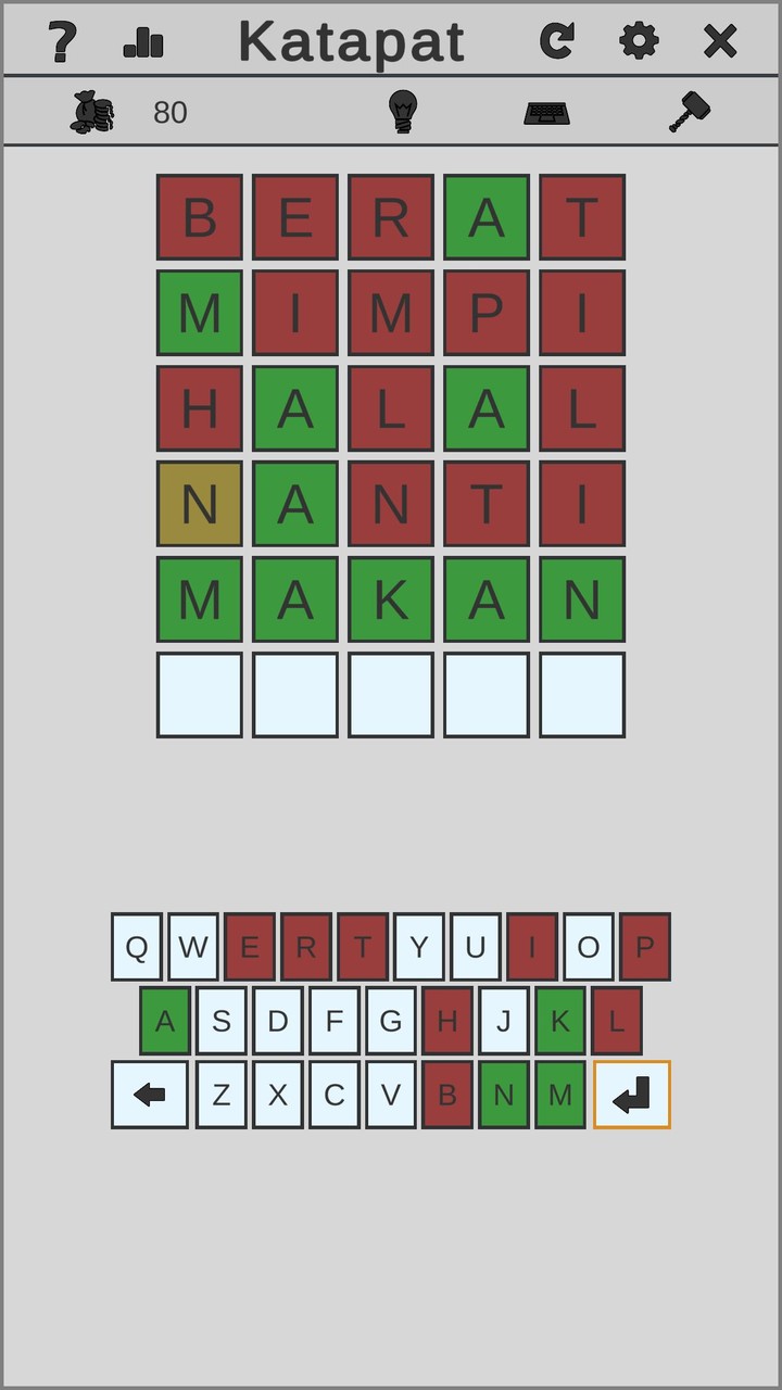 Katapat - Teka Kata Malaysia screenshot image 1_Popularmodapk.com