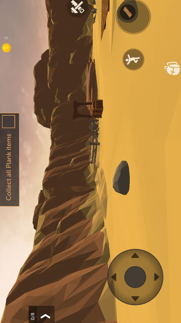 Desert Skies  Sandbox Survival(Large gold coins) screenshot image 1_Popularmodapk.com