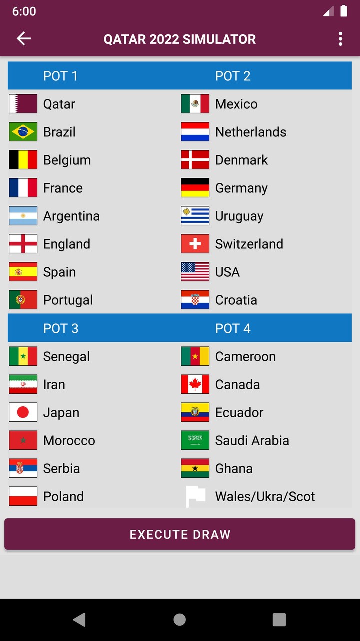 Qatar 2022 World Cup simulator screenshot image 5_Popularmodapk.com